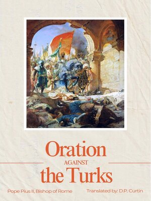 cover image of Oration Against the Turks